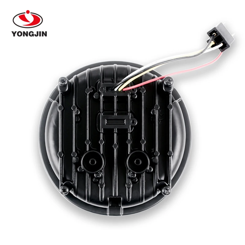 Motorcycle Black LED Headlight with Halo for Vespa GTS 300 before 2019 - Image 4