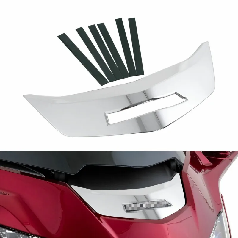 Motorcycle Front Fairing Vent Accent Trim For Honda Goldwing 1800 GL1800 2018-2024 2019 2020 2021