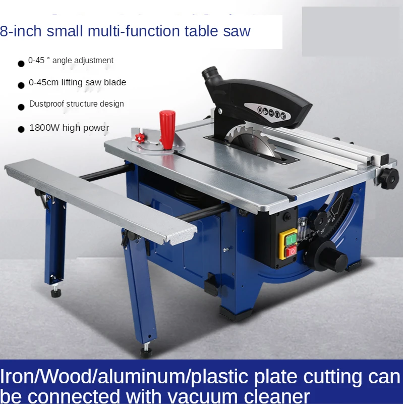 220V Small Woodworking Table Multi-Function Electric Dust-Free Saw Wood Board Household Cutting Machine Table Saw Woodworking To