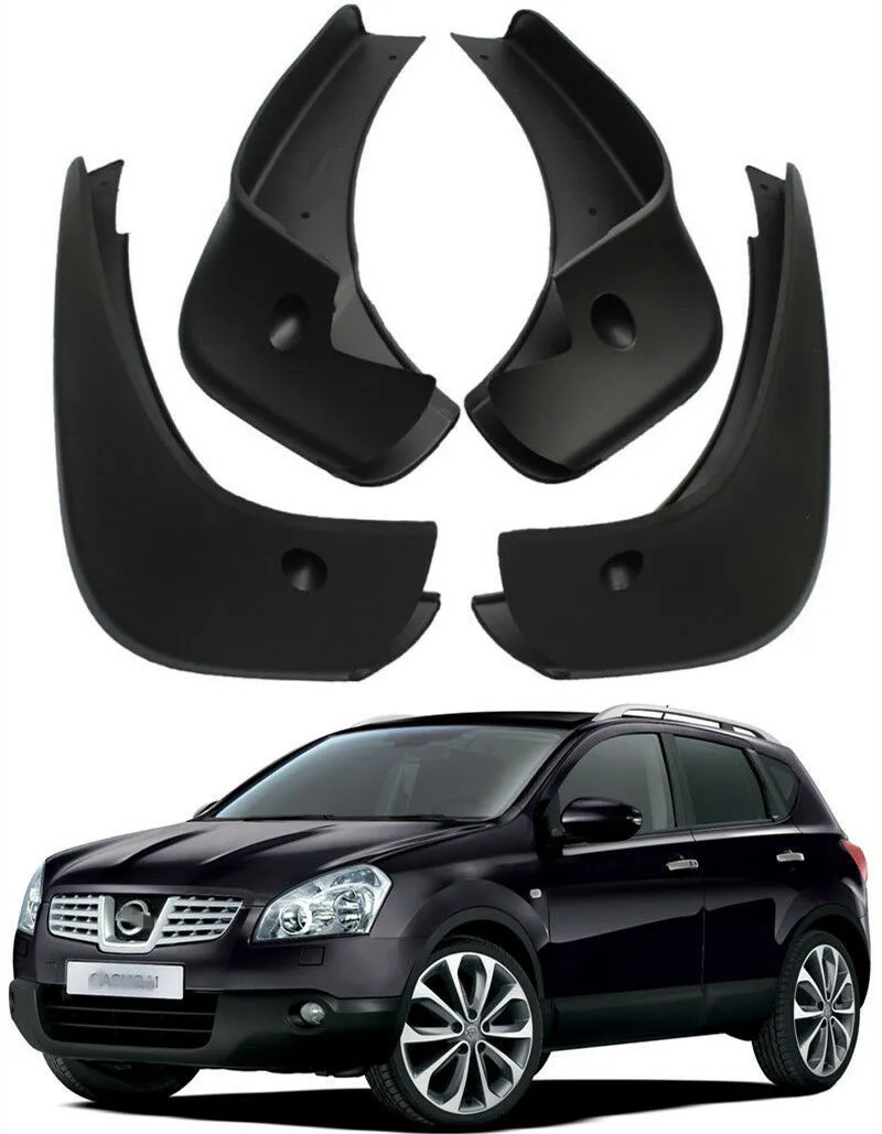 Fivefinger Mud Flaps For Nissan Qashqai / Dualis 2007-2013 J10 Splash Guards Mud Flap Mudguards Fender 2008 2009 2010 2011 2012