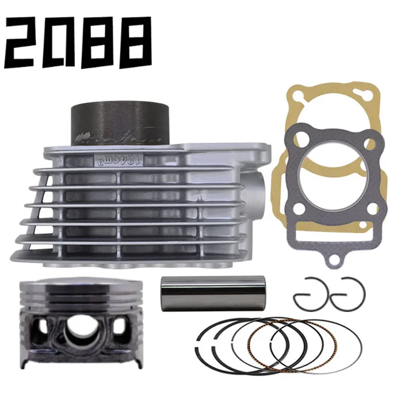 

Motorcycle parts Suitable for Honda CG125 Cylinder Kit ZJ125 Cylinder Piston Ring Gasket 56.5mm cg 125 Sleeve Assembly