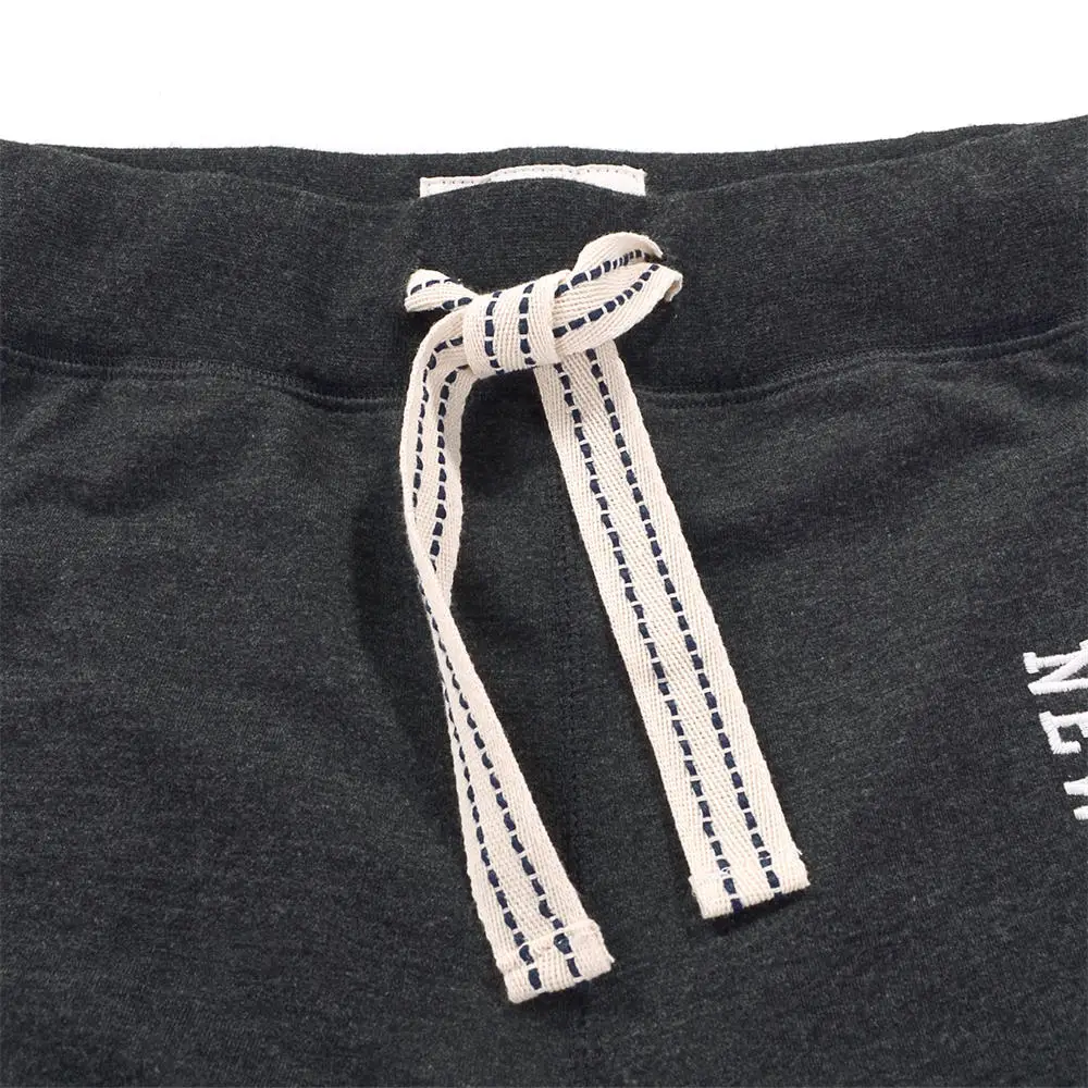 YiRuiSen 100% Cotton Embroidery Male Clothing High Quality Mens Long Sweatpants Breathable Comfortable Fashion Casual Sweatpants