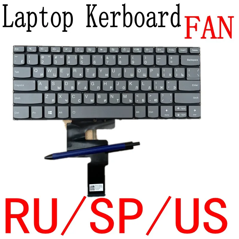 RU Keyboard For Lenovo Ideapad 330-14 330S-14 14IKB 14IGM 330-14AST Yoga 520-14IKB 320-14 720-14IKB US