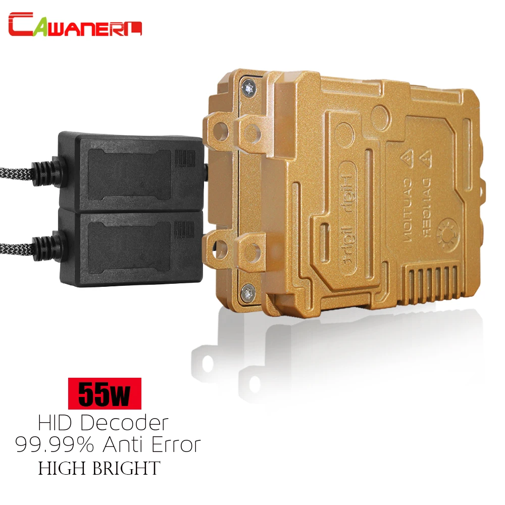 55W Canbus HID Xenon Ballast Slim Digital Block No Error Ballast Ignition 12V For Xenon Bulb H4 H1 H7 H3 H8 H11 881 9005 9006