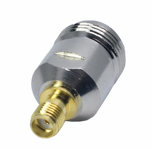 2pcs N Female To SMA Female Jack RF Coaxial Adapter Connectors