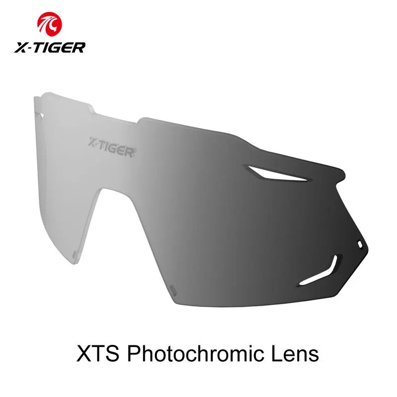 X-Tiger XTS Cycling Glasses Replacement Lens Glasses Accessories Lens Myopia Frame Photochromic Lens Bike Sunglasses Lower Frame