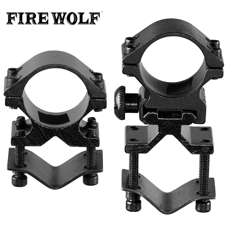 K185 K186 Tactical 25.4mm Tube Ring Holder Rifle Optical Laser Sight Bracket Scope Mount 21mm Picatinny Rail Hunting Accessories