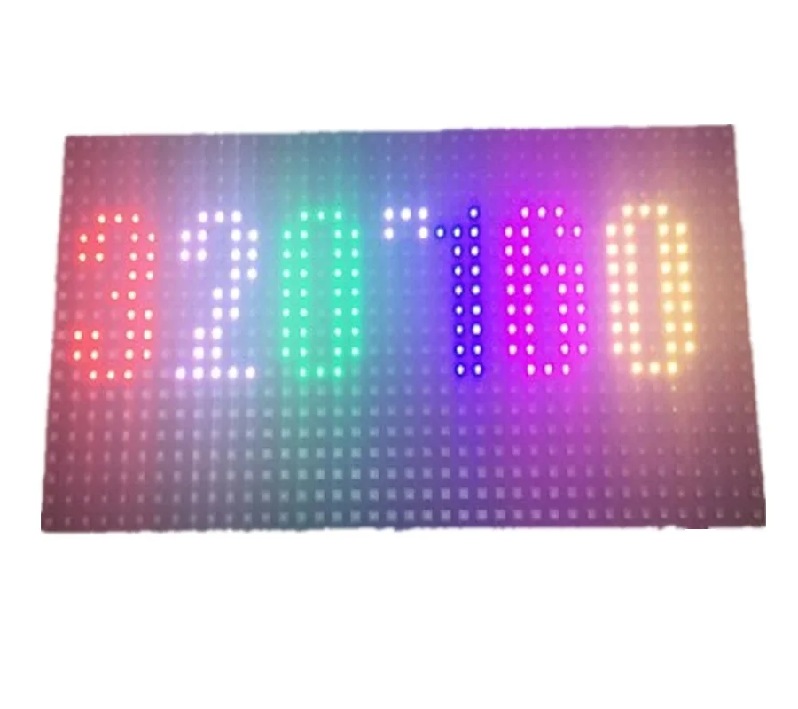 

Door head LED screen P8 320*160MM Full Color LED module P8 SMD outdoor LED module HUB75 Interface definition