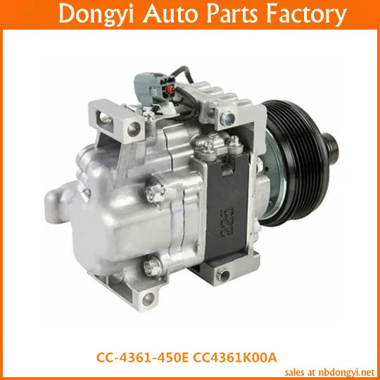 6 POLY CLUTCH 12v  High quality A/C Compressor  For CC-4361-450E  CC4361K00A