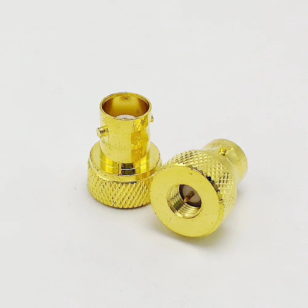 Adaptador bnc para sma, adaptador para antena bnc fêmea para conector macho sma, 1 peça