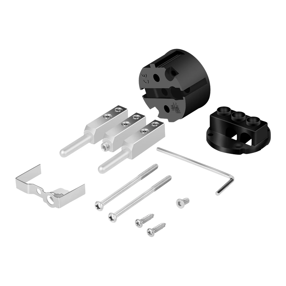 Monosaudio e102r/f102r 99.99% cobre puro banhado a ródio eur schuko cabo de alimentação de áudio hifi plugue de alimentação conector fêmea iec