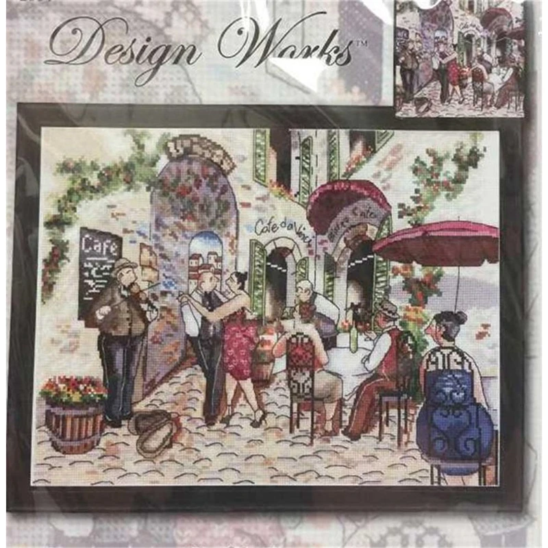 

ZZ4521 For Needlework Kit NOT PRINTED Cross Stich Painting Set Cross Stitch Kits Cross-stitch Embroidery Set Stitch Kits Cross