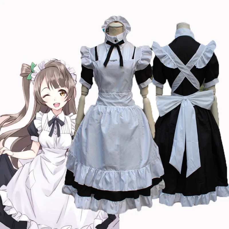 

Lovelive Wonder Zone Cosplay Costume Love Live Yazawa Nico Maid Costume Cosplay Sonoda Umi Nishikino Maki Honoka Honoka Eli