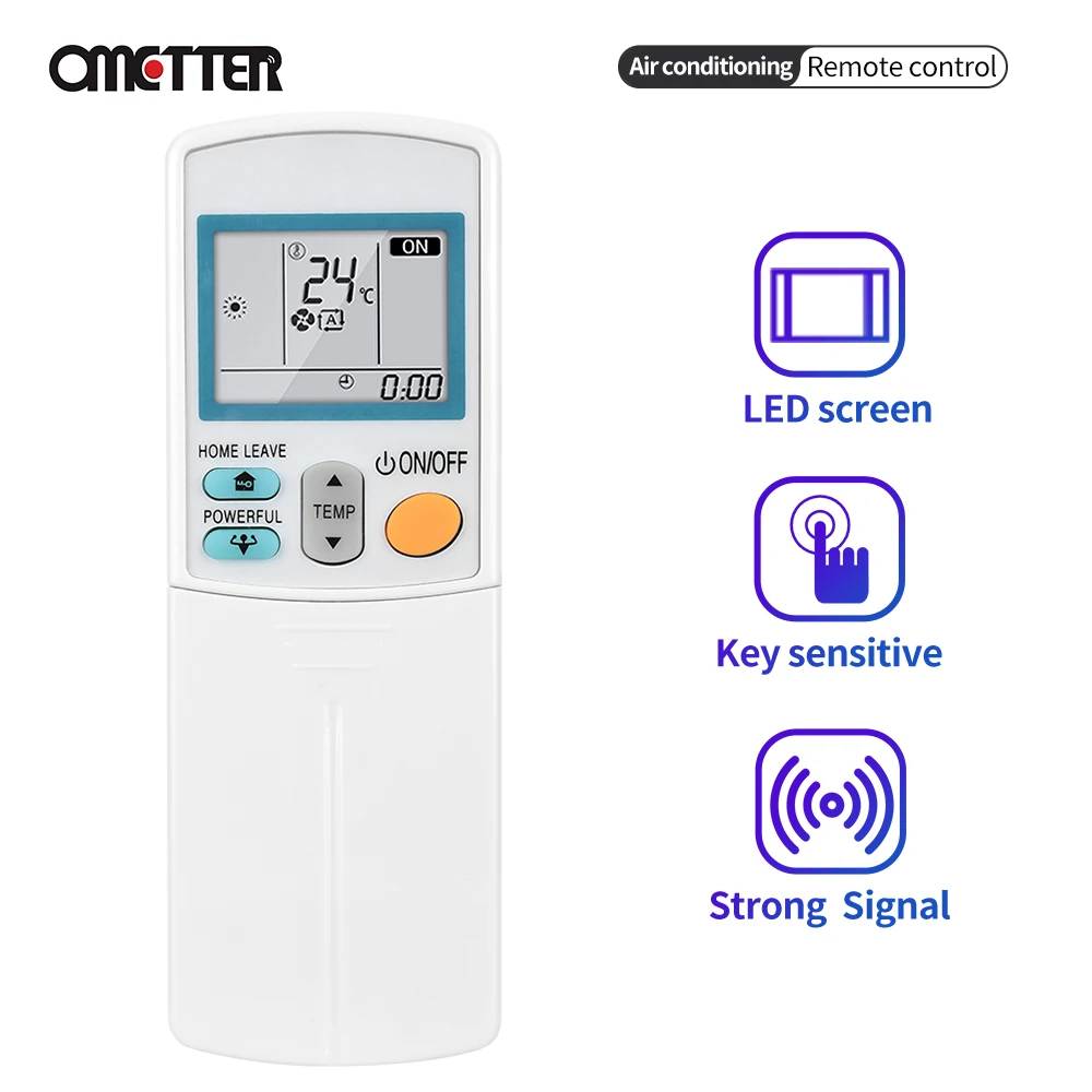 ARC433A1 Adatto per Daikin Telecomando Condizionatore D'aria ARC433B70 ARC433A70 ARC433A21 ARC446A3 ARC433A46 433A75