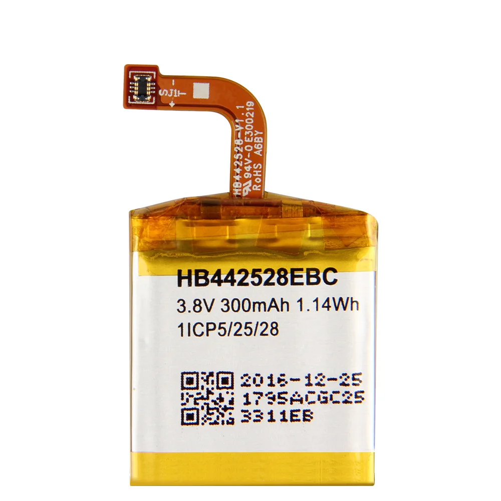Original Replacement Battery HB442528EBC For Huawei Watch 1 Smart Watch Battery 300mAh