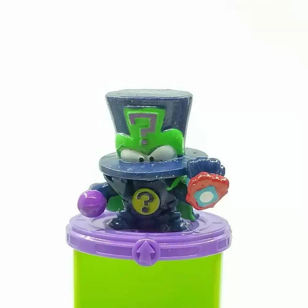 1 set Super zings Enigma with Trash Can Ultra Rare superthings Limited Collection  Action Figures Dolls Toys Kids Xmas Gift