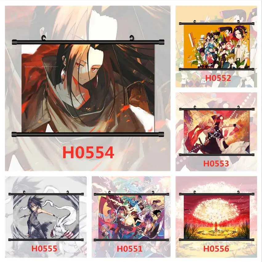 Shaman King Anime Manga HD Print Wall Poster Anime Posters Canvas Paintingwall Decor Wall Art Picture Room Decor Home Decor