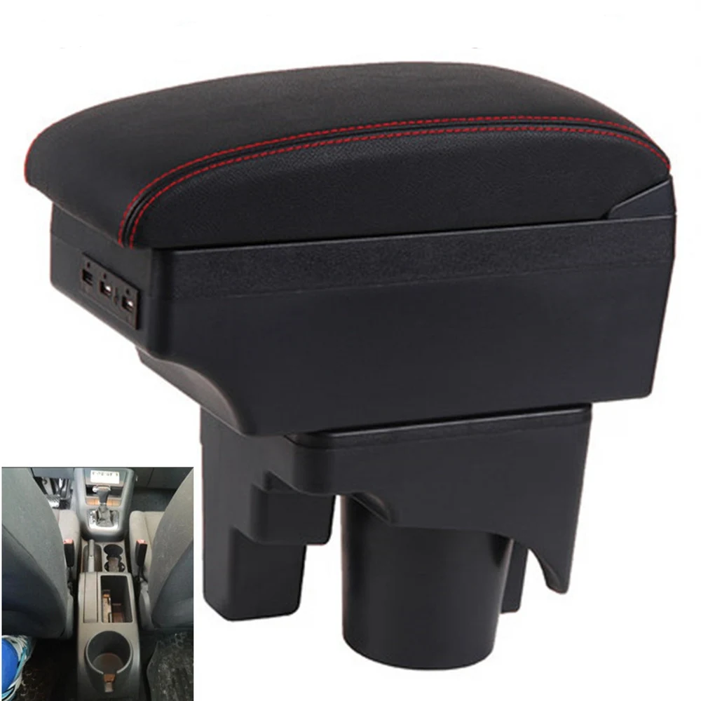 For Volkswagen VW Golf 6 golf 5 Mk6 MK5 Jetta Armrest Box Arm Elbow Rest Center Console Storage Case Modification Accessories