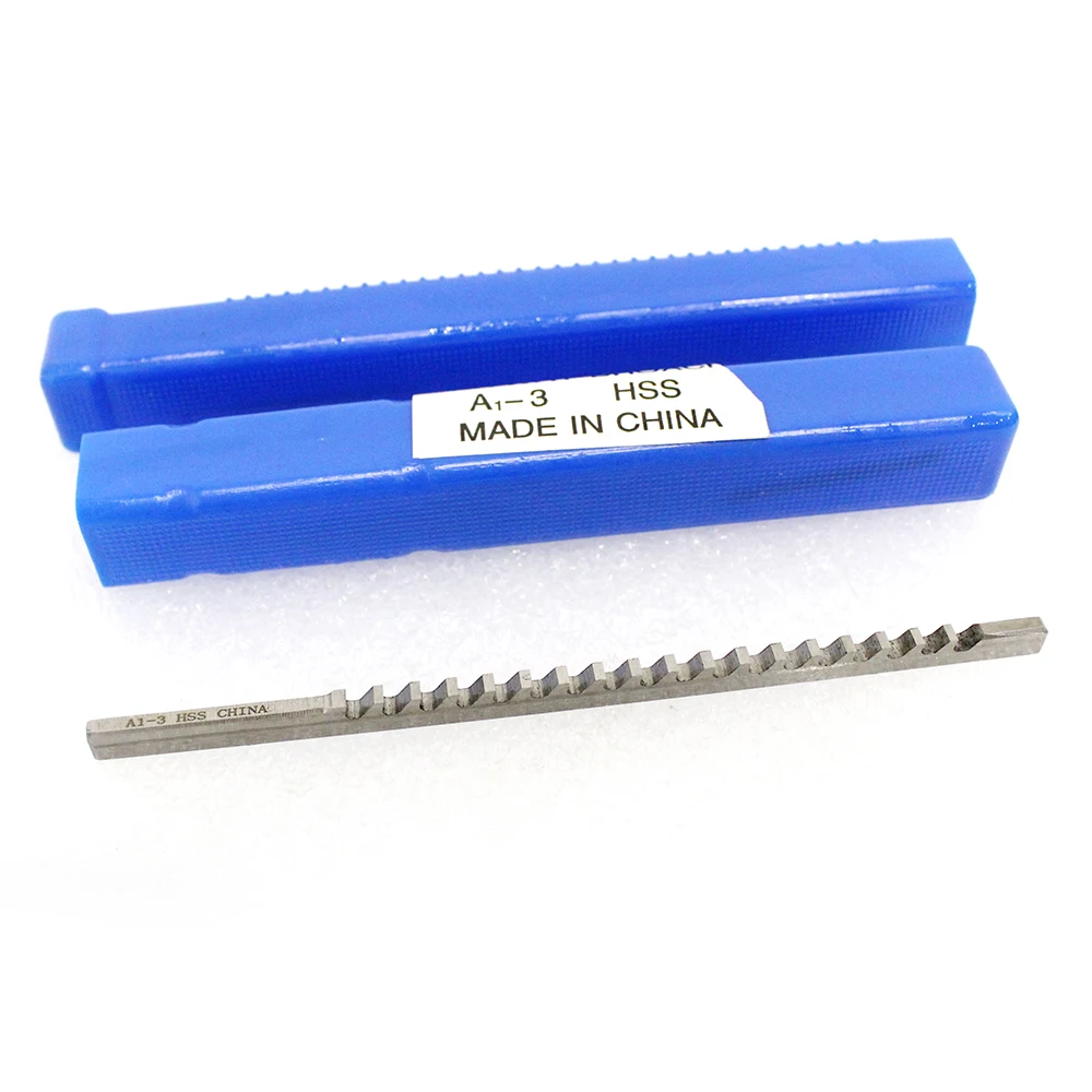 Push-Type Keyway Broach 3mm A1 Metric Size Broaches Broaching Tools for CNC Router Tool for CNC Router Metalworking