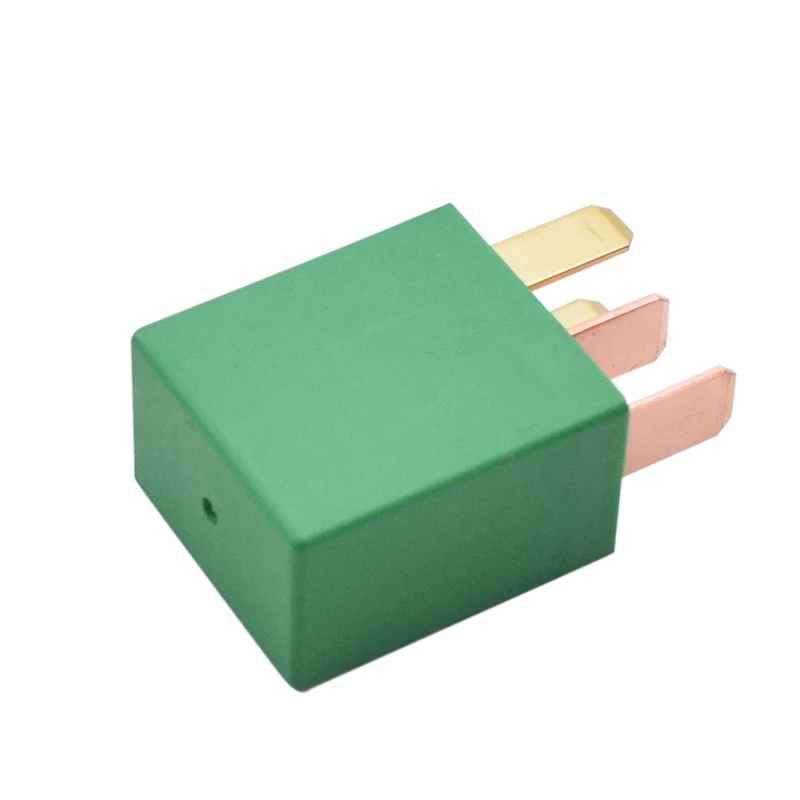 1PC Car Violet Relay for KIA 12V 20A OMRON 4 Pins 5 Pins Green Color Power Relay Assembly view 3
