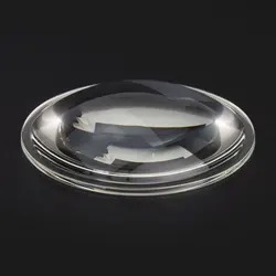 100mm 108mm Large Optical Focal Length Plano Convex DIY Condensing Glass Lens Optics Element Magnifying Glass Lens 1PC