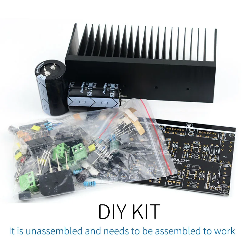 UNISIAN TDA7293 Power Amplifier Board  Class-AB High Power 100W+100W TDA7293 OP07 NE5534 DC Servo Auido Amplifiers