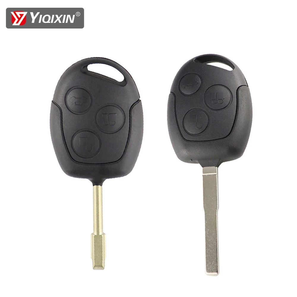 

YIQIXIN 3 Buttons Car Remote Key Case For Ford Mondeo Focus 2 3 Festiva Fiesta Alaxy C-Max S-Max Transit Fob Key Shell Cover