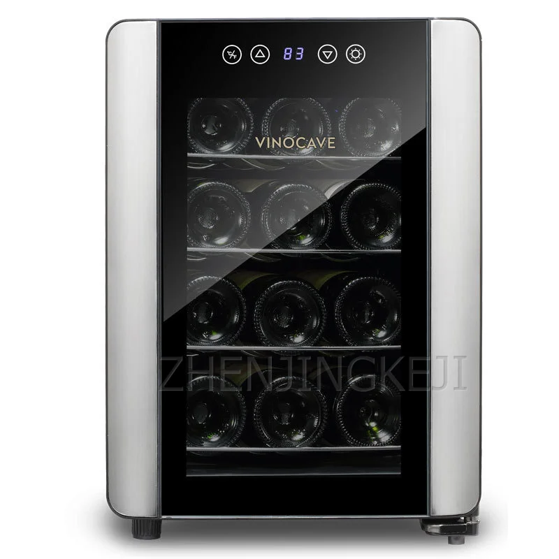 Red Wine Freezer Refrigerator Cabinet Electronic Constant Temperature Coolers Household Small 4 Floors Wine Display Cabinet 220V