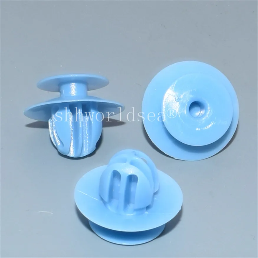 Shhworldsea 100 шт. автомобильная боковая юбка, защита колесной арки, пластиковый зажим для Mitsubishi Mirage L200 MU000977