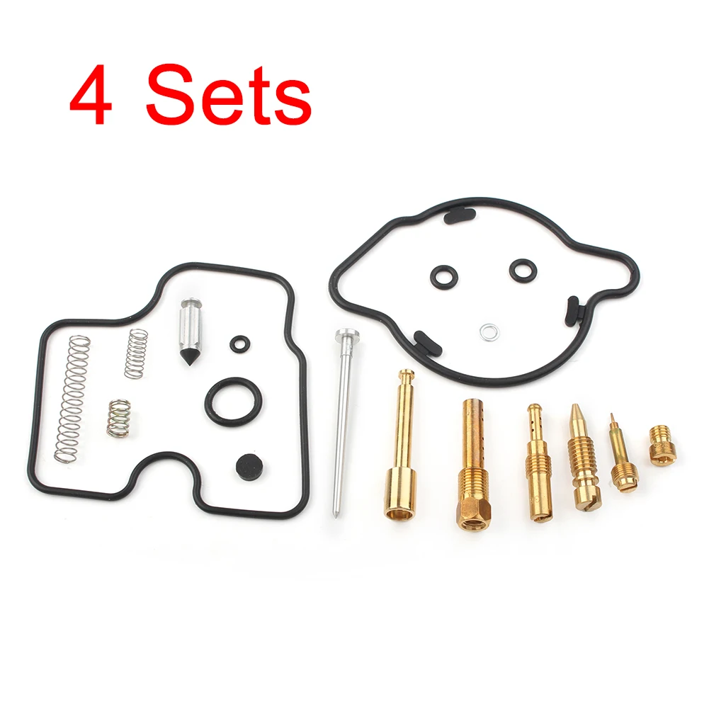 4 sets Motorbike Carburetor Carb Repair Kit for Honda CBR600F2 CBR600 F2 1991 1992 1993 1994