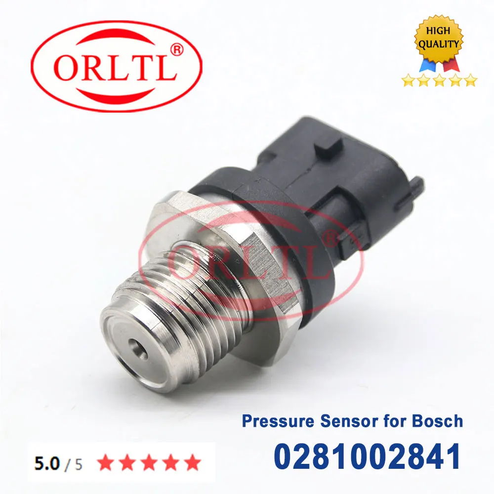 0281002841 NEW DIESEL COMMON RAIL FUEL PRESSURE SENSOR 0 281 002 841 for Bosh CUMMINS VOLVO IVE/CO MAN FIAT JACK 0445226026