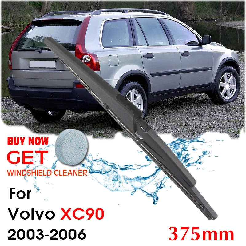 

Car Wiper blade Rear Back Window Windscreen Windshield Wipers For Volvo XC90 Hatchback 375mm 2003-2006 Auto Accessories