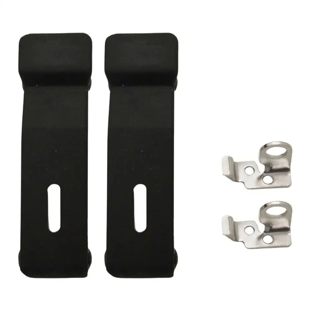 2 Packs Trailer Rubber Hood Catch Elastic Stainless Steel T-Handle Draw Latches Flexible Lock Kit For 500/550/800/850/1000 X2 XP