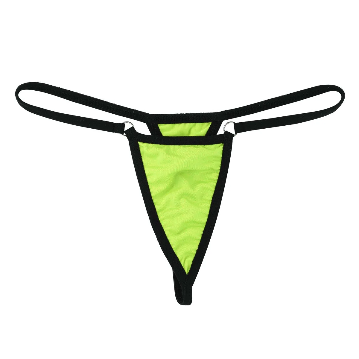 Womens Brasileiro Micro Mini Bikini Set Lingerie Underwear Tropical Maiô Swimwear Lace-up Halter Bra Low Rise G-string