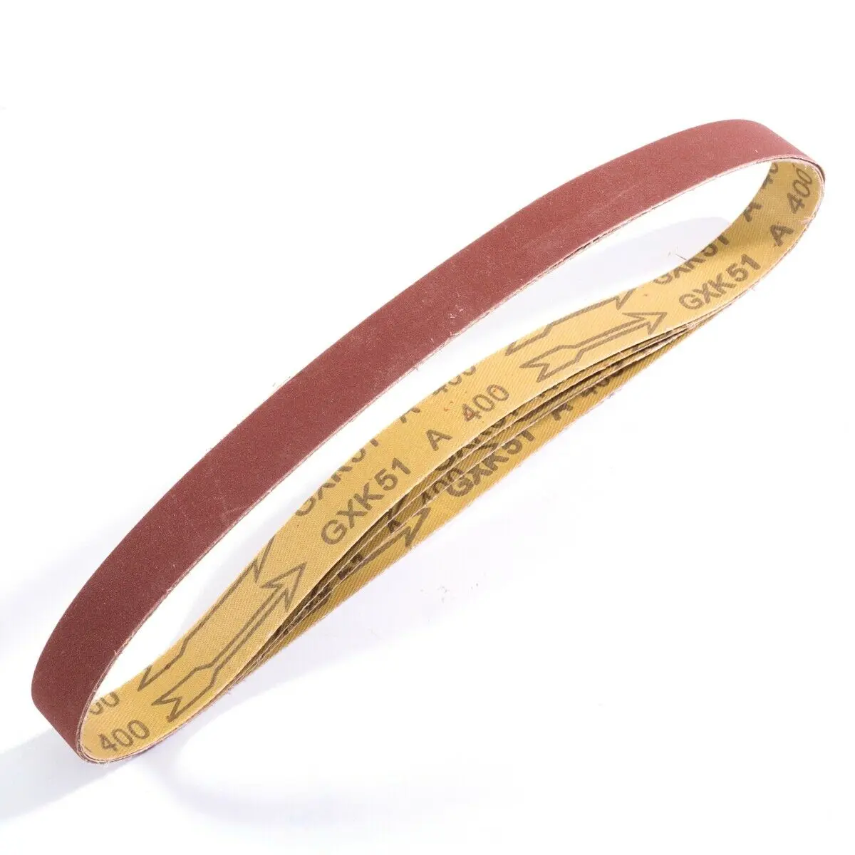 1x42 pollici nastri abrasivi levigatrice a nastro 18 pezzi carta abrasiva a nastro in ossido di alluminio assortiti