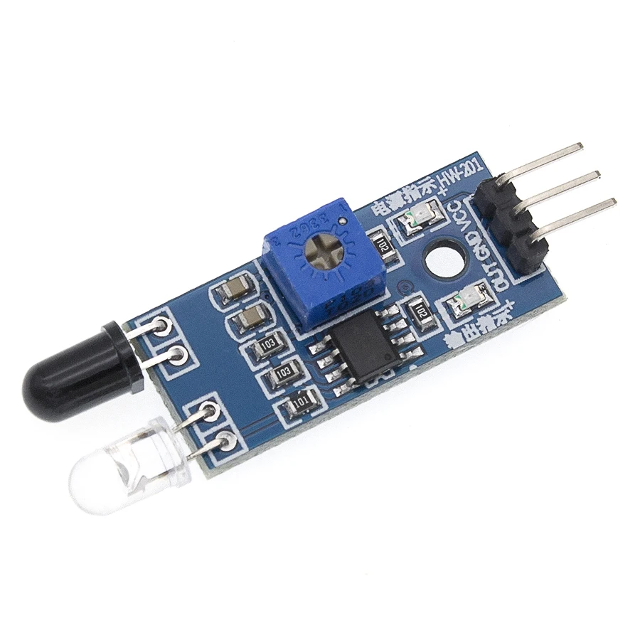 IR Infrared Obstacle Avoidance Sensor Module for arduino Smart Car Robot 3-Pin Reflective Photoelectric