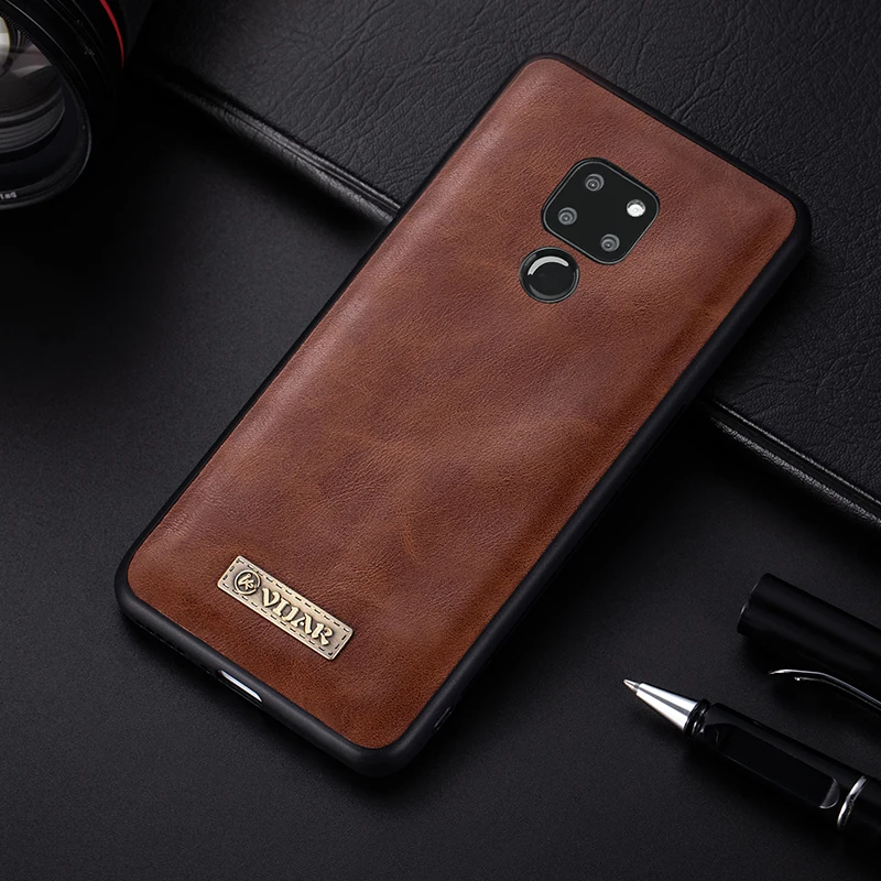 VIJIAR For Huawei Nova 5i 5Z Pro Mate 30 Lite case TPU Silicone leather case For Huawei Mate 20 20X 5G Pro Case