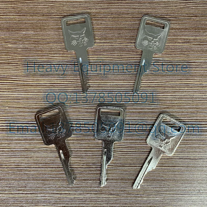 

5 Pcs D250 Ignition Key For Bobcat Skid Steer Loaders and Mini Excavators 6693241 D250