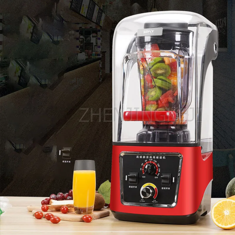 خلاط كهربائي عالي الطاقة ، آلة عصارة ، خلاط عصير ، معالج الطعام ، خلاط عصير شخصي ، كوب الجليد Crasher ، 3.8L