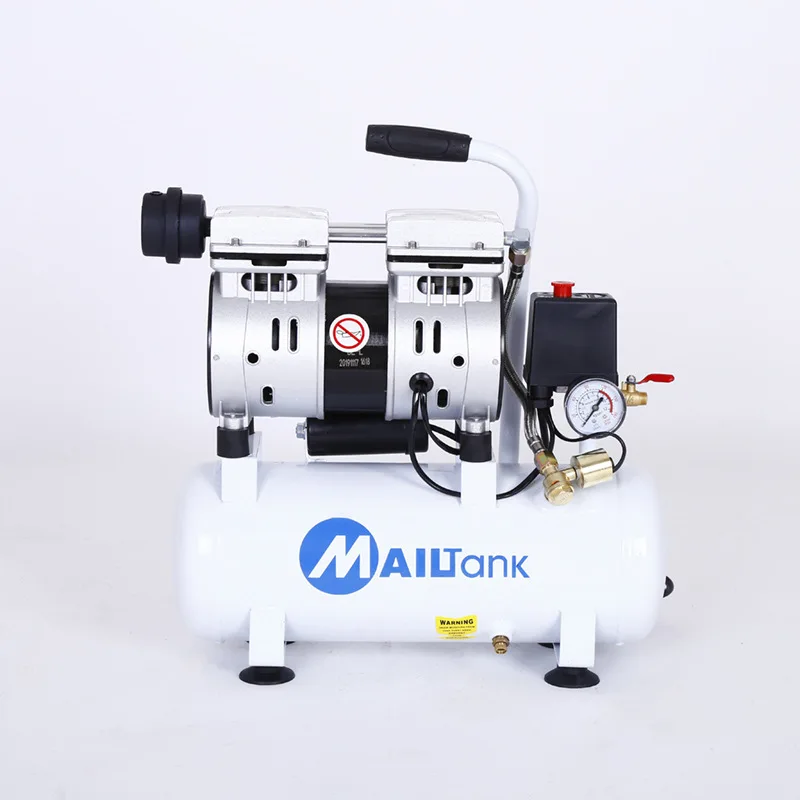 

9L Portable Air Compressor Portable Movable Small Oil-Free Air Compressor