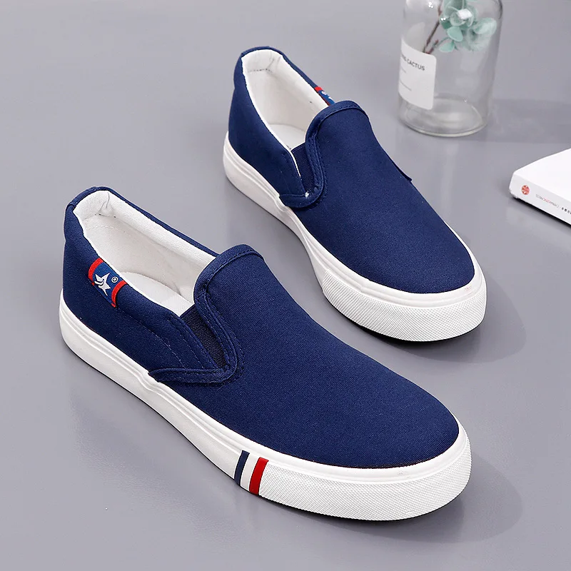 45 46 47 48 Big Size Men White Shoes Slip On Lazy Loafers Sneakers for Men 2021 Spring Black Sneakers Flats Male Fashion Shoes