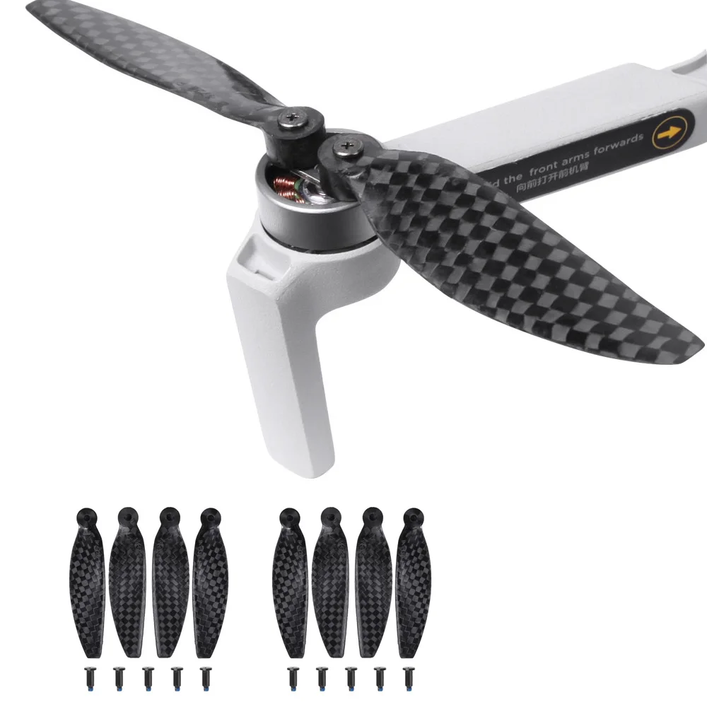 

Пропеллеры для DJI Mini 2/Mini SE 4726F, легкий реквизит для дрона, сменные лопасти с низким уровнем шума, Комплект запчастей для вентилятора, аксессуары