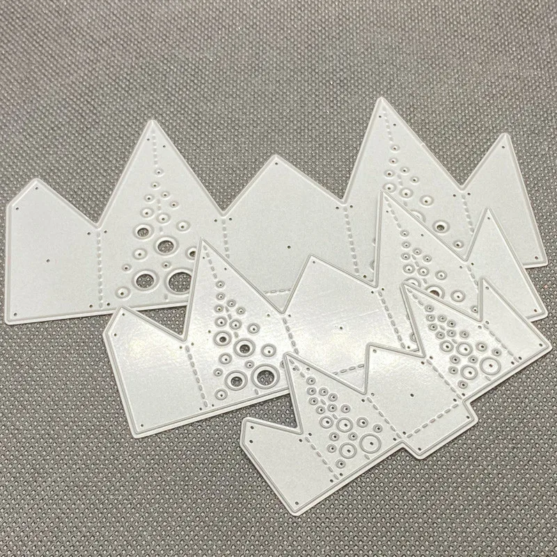 TOP EXPRESSION Metal Cutting Dies 3D Folded Flower Star Diy Scrapbooking Photo Decorative Embossing PaperCard Craft Die 2020