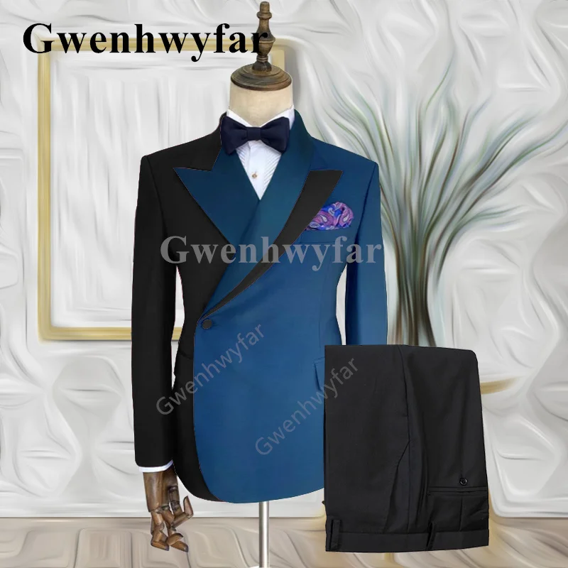 

Gwenhwyfar 2022 Trend New Mixed Colocr Men's Groom Wedding Suit Business Casual Tuxedo Fashion New Suit 2-piece