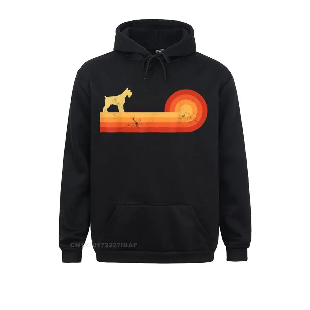 

Schnauzer Retro Vintage 60s 70s Sunset Dog Lovers Men Women Tight Male Sweatshirts Funny Lovers Day Hoodies Custom Sportswears