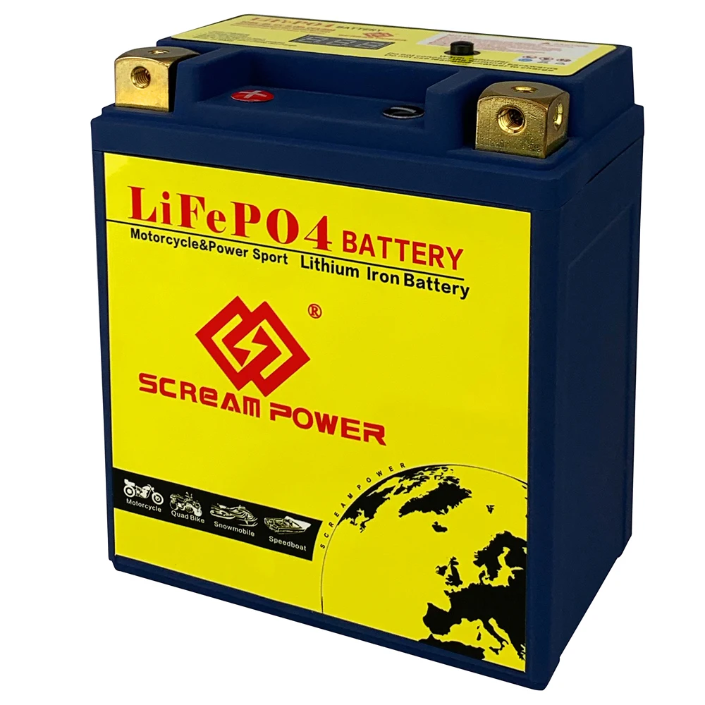 Model 7S LiFePO4 Motorcycle Lithium ion Battery 12V 48Wh CCA 260A Lithium iron Phosphate Scooter Batteries YTZ7S YTZ7S-BS CTZ7S