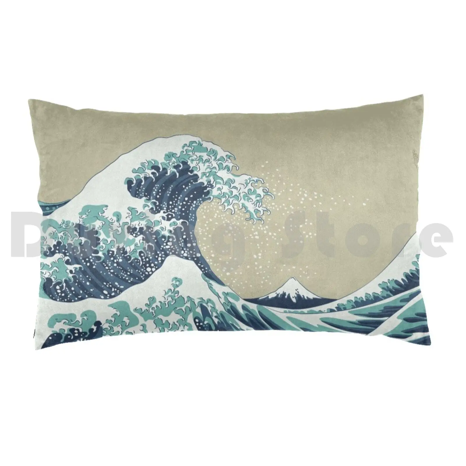 The Great Wave Off Kanagawa Pillow Case DIY 50*70 The Great Wave Off Kanazawa The Great Wave The Wave Ukiyo E