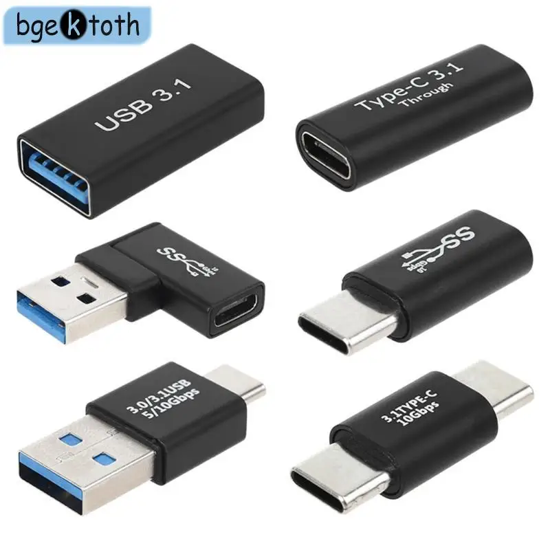 Type C to USB 3.0 Male Female Adapter OTG USB C to Type C Male Female Charge Data Universal Converter