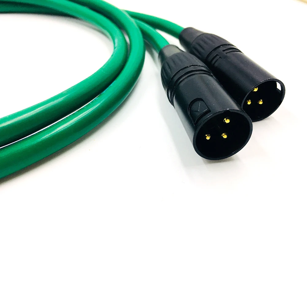 TOP-HiFi Pair Type-1016 RCA to XLR Balacned Audio Cable RCA Male to XLR Male Interconnect Cable with MCINTOSH USA-Cable