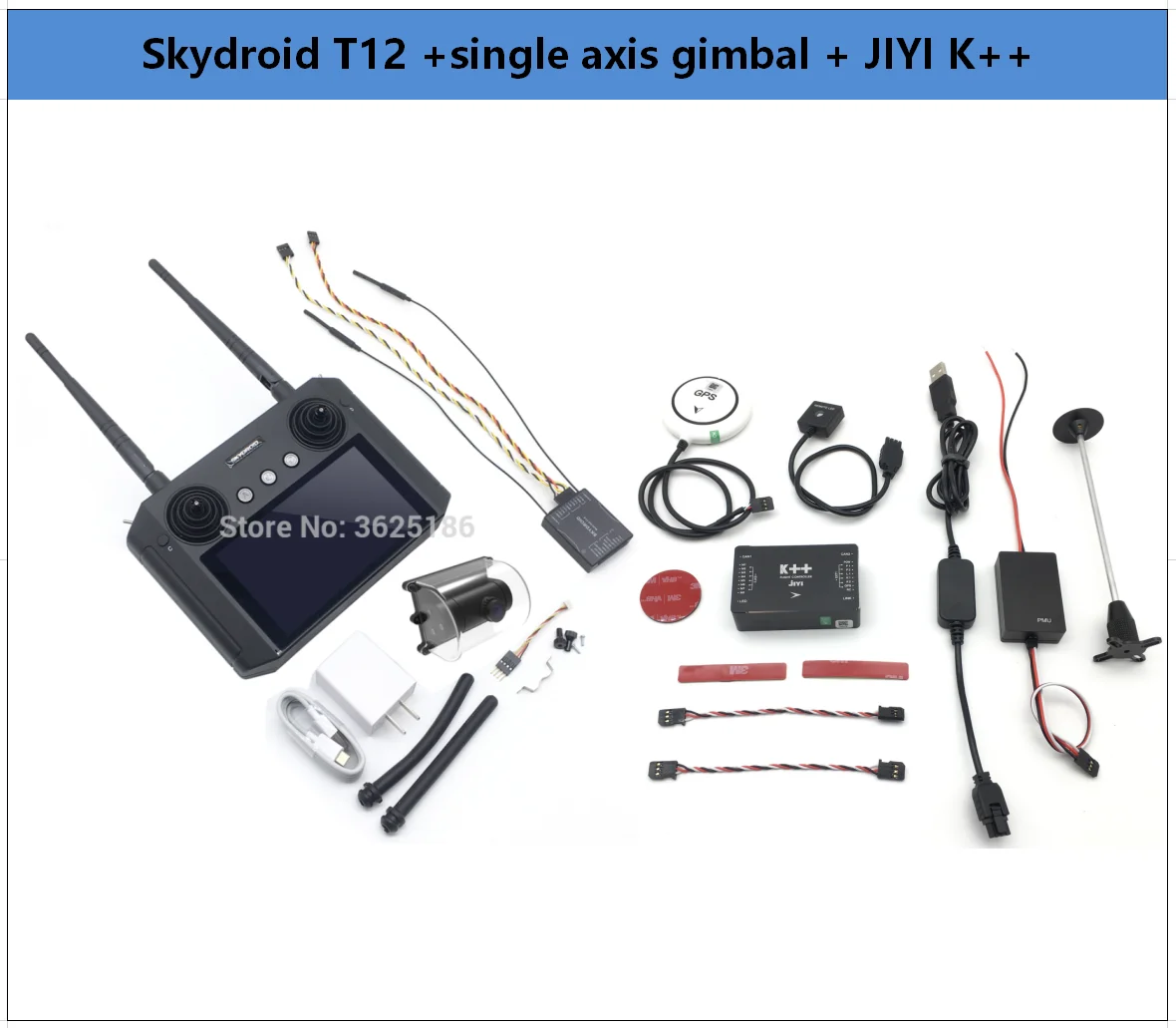 Original Skydroid H12 Remote Control Three-body Camera with JIYI K++ Flight Control for Agricultural Drone